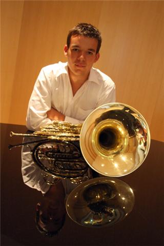 Matthieu Romand, cor solo de l'Orchestre Philharmonique de Radio France et ancien élève de l'Ecole de Musique