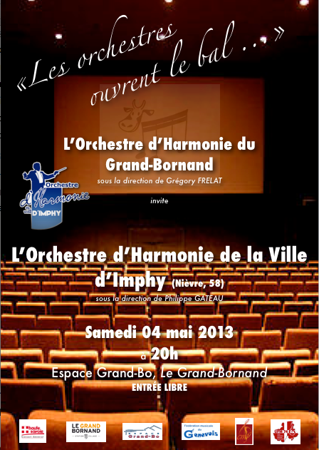Concert des harmonies du Grand Bornand et d'Imphy