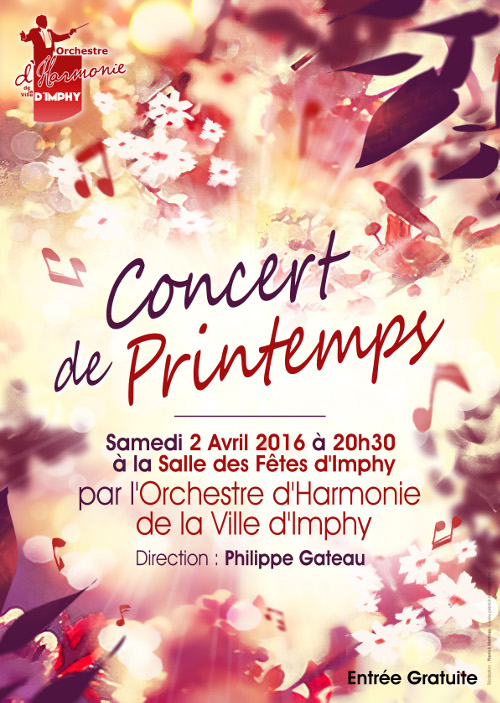 Affiche du concert