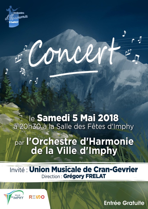 affiche concert cran gevrier