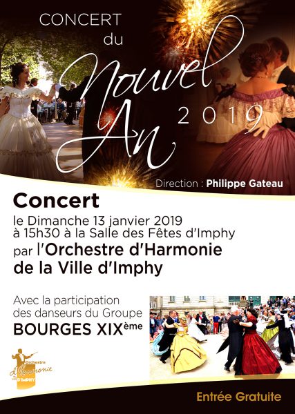 affiche concert nouvel an 2019